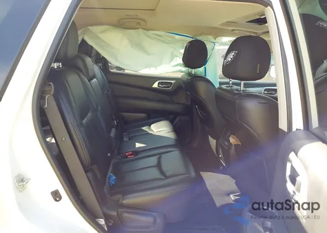 2017 Nissan Pathfinder Sl z USA, uszkodzony, nr VIN 5N1DR2MMXHC610171